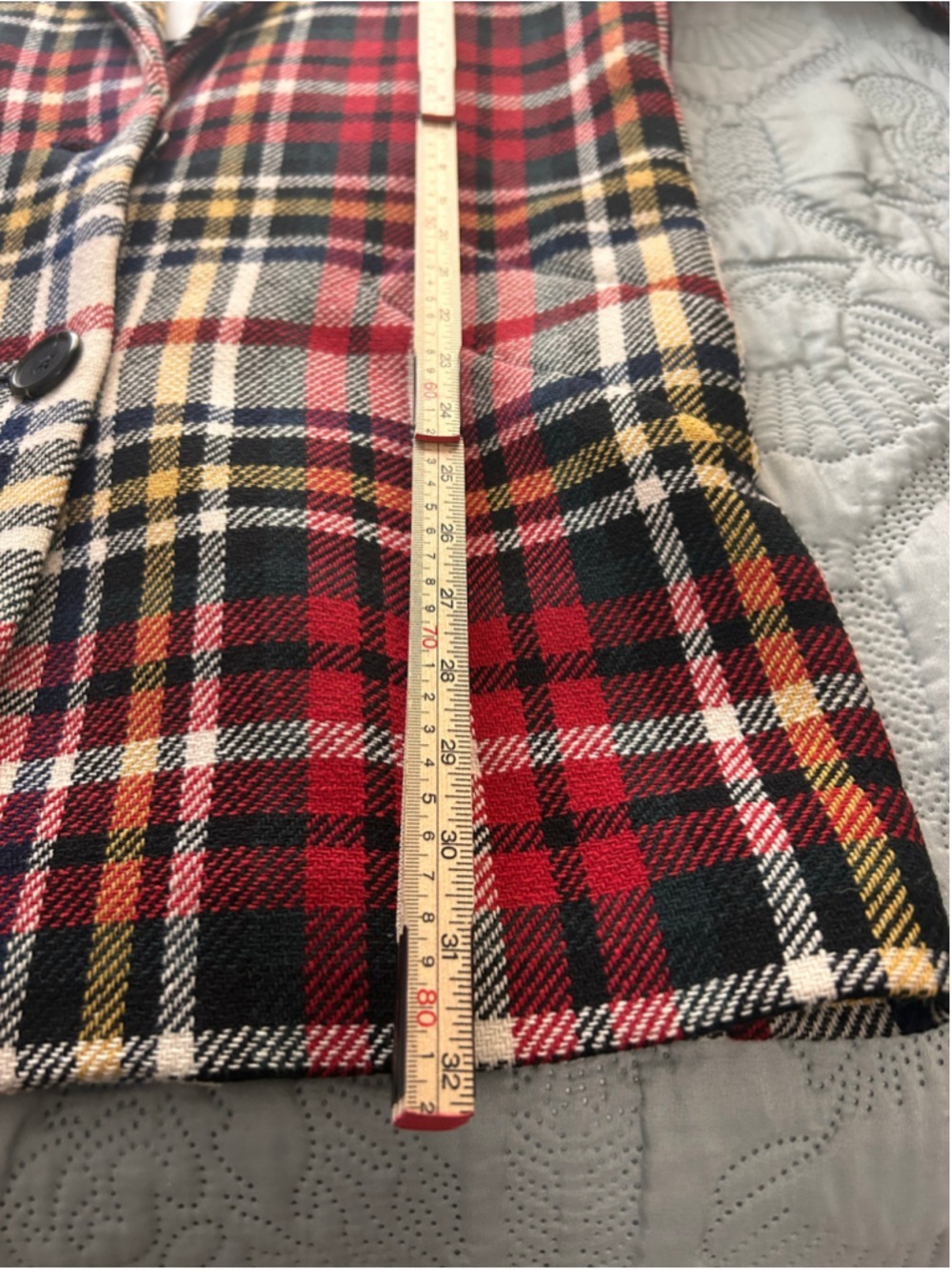 Derek Lam 10 Crosby Plaid Wool Blend Blazer Coat NWT Size 10 $595 - Picture 13 of 13